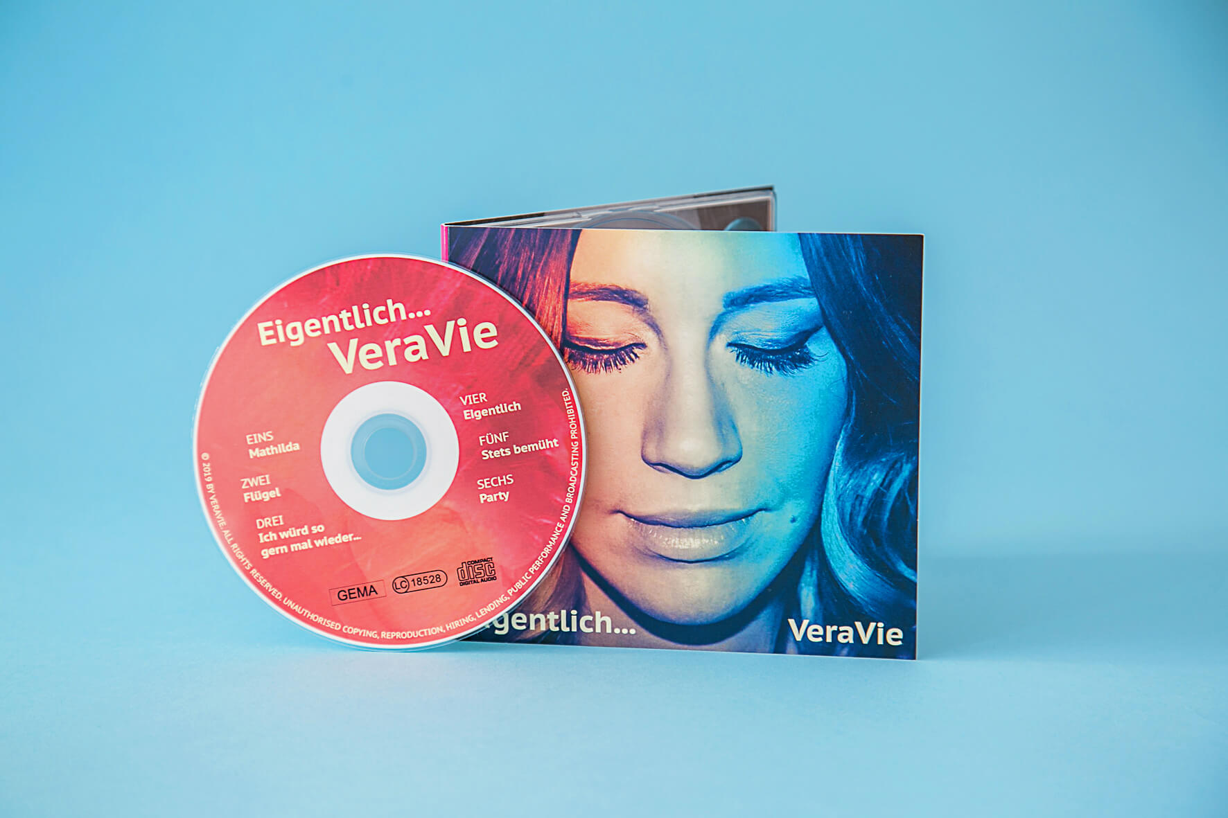 CD-Booklet der Sängerin VeraVie