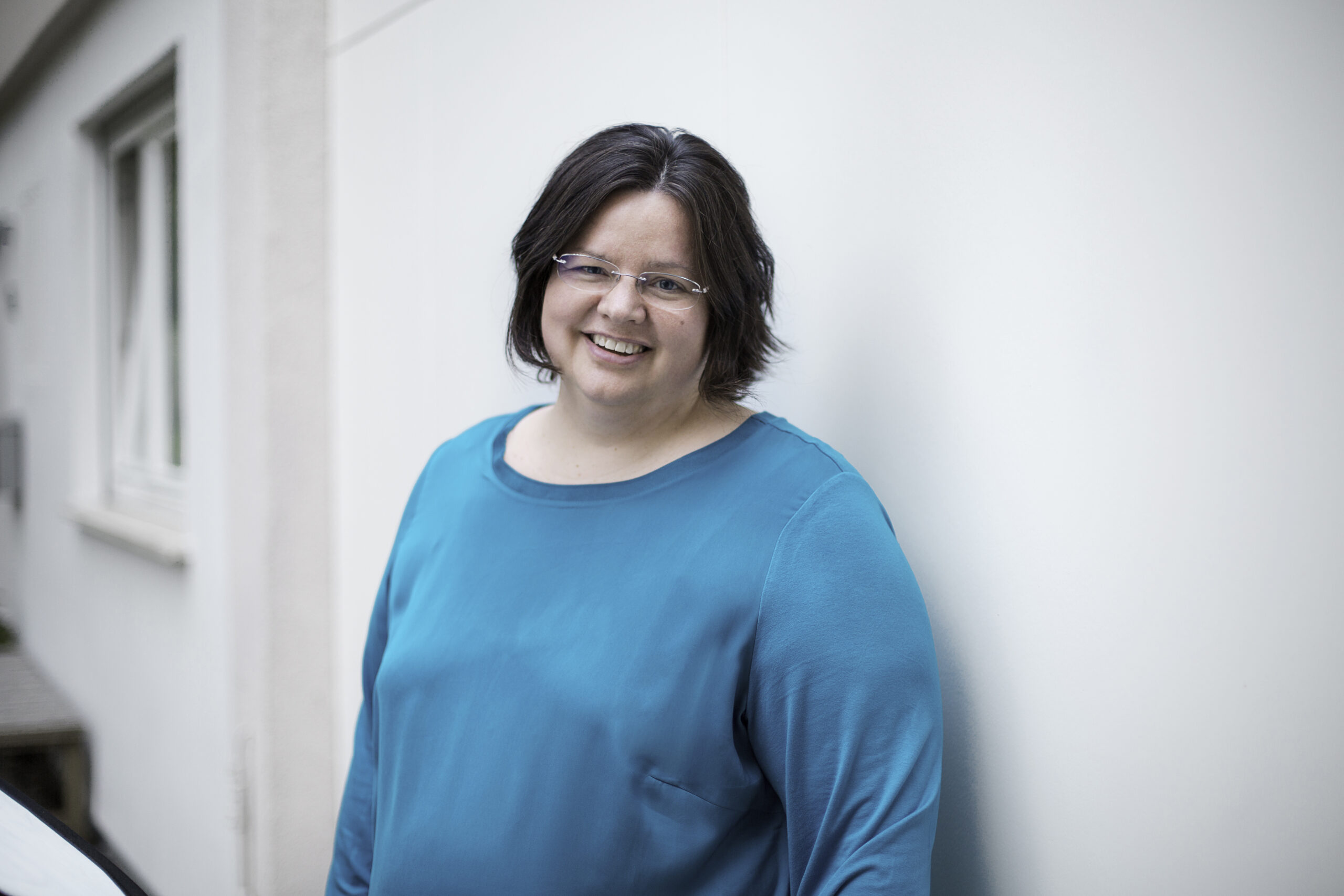 Business-Portrait Frau outdoor